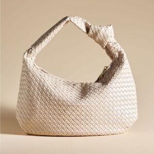 THE BRIGITTE SATCHEL BY MELIE BIANCO IVORY